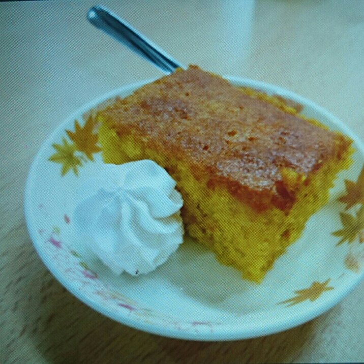 かぼちゃケーキ